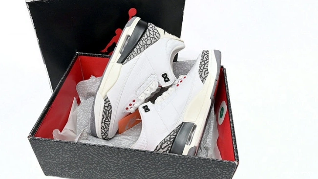 Reps LUCY Reimagined 3 Retro Jordan White Cement DN3707-100 0723